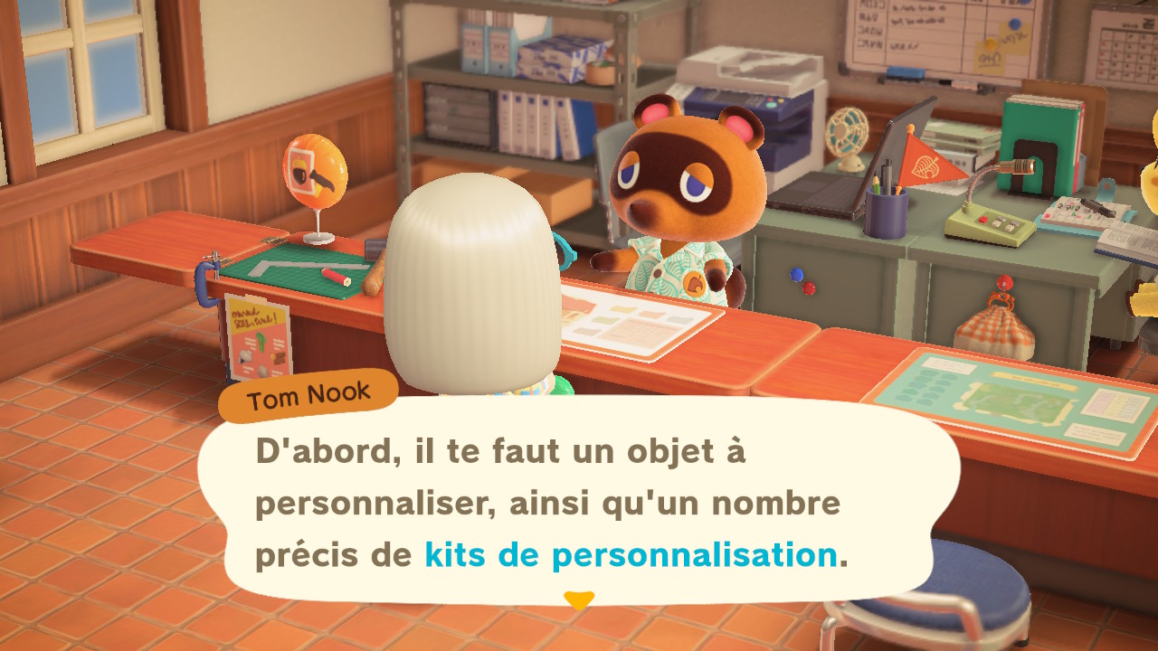 Animal Crossing New Horizons Personnaliser ses meubles, guide et